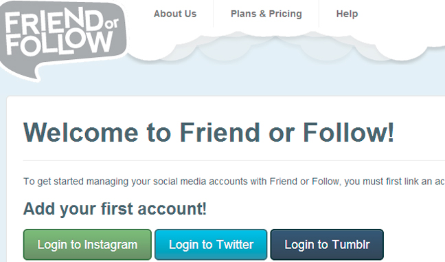 Friend or follow