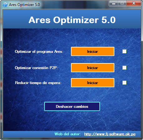 Descargar Ares optimizer 5.0